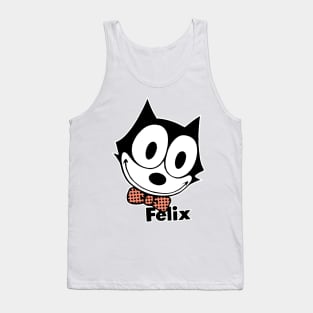 face the cat art gift for fans Tank Top